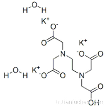 Glisin, N, N&#39;-1,2-etandiilbis [N- (karboksimetil) -, tripotasyum tuzu, dihidrat (9CI) CAS 65501-24-8